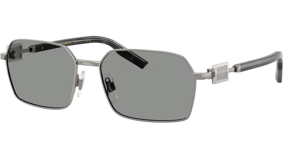 Dolce & Gabbana DG2316 (04/1) 56 | Unisex Gri Güneş Gözlüğü